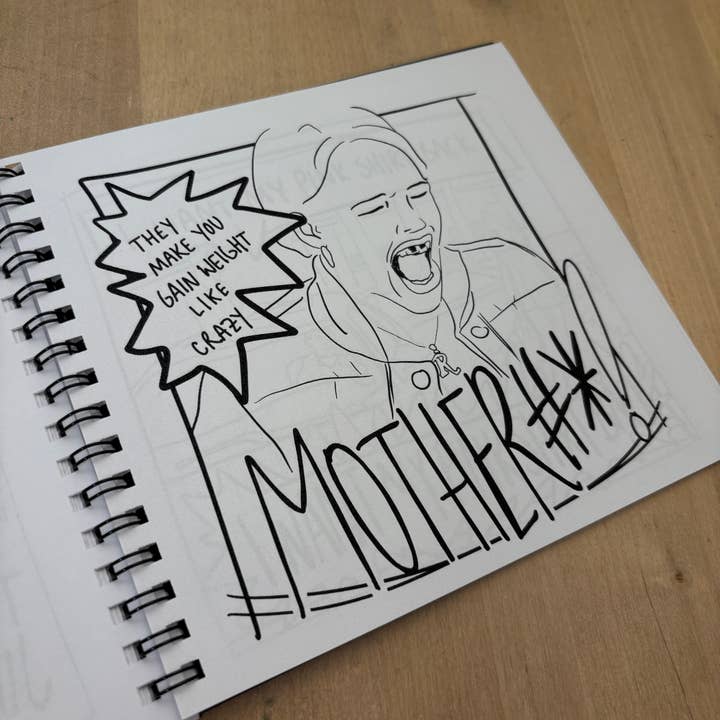 UNDERDOG NATION - Wholesale Coloring & Activity Book - Adult - Mean Girls Pint Size Coloring Book1