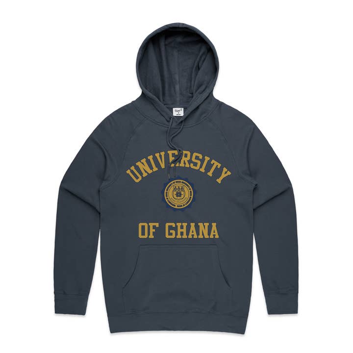 University of Ghana Premium Hoodie Faded Navy 25 for wholesale by Varsity54