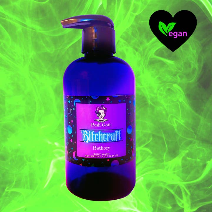 B*TCHCRAFT Fruit Punch Scented Shimmering Body Wash 8 oz for wholesale by Posh Goth