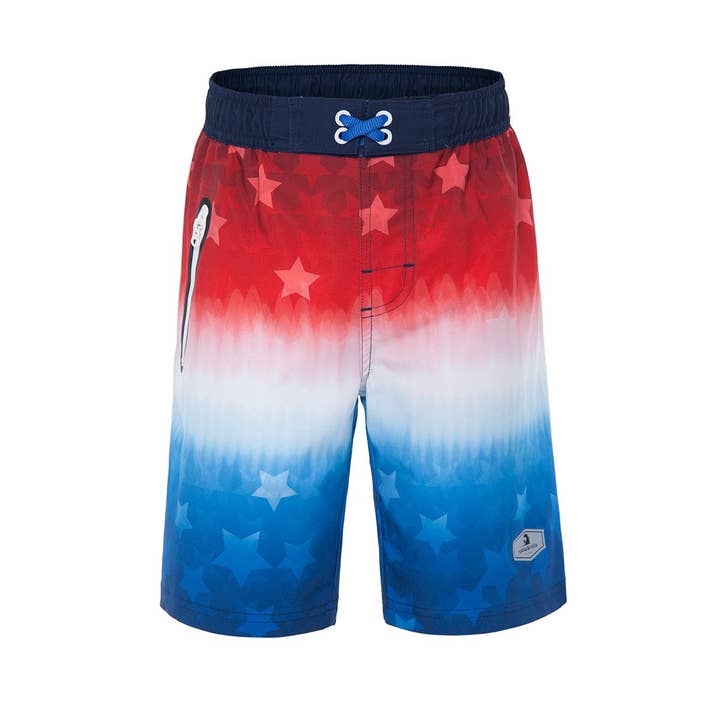 Rokka & Rolla, Inc - Wholesale Swim Shorts - Kids - Boys' 4-Way Stretch Mesh Lined Swim Trunks Swimwear