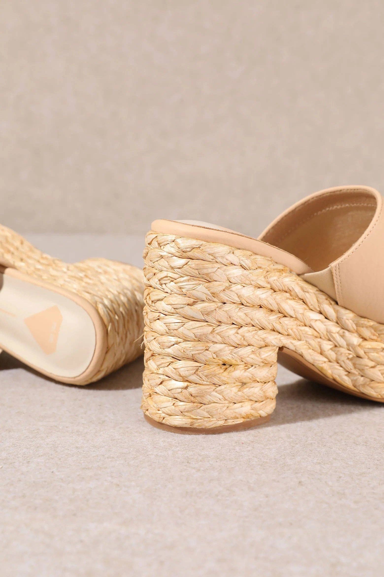 Mars Sky Shoes Wholesale - Wholesale Platform Heels - Women's - Miim ASHLYN Women Raffia Braided Chunky Platform Sandals-12 Pairs Pack-43.95/Pair4
