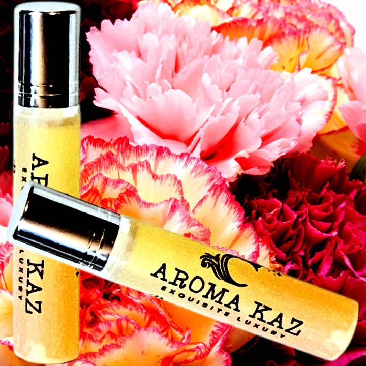 Fresh Carnations Roll On Perfume Fragrance Oil for wholesale by Aroma Kaz
