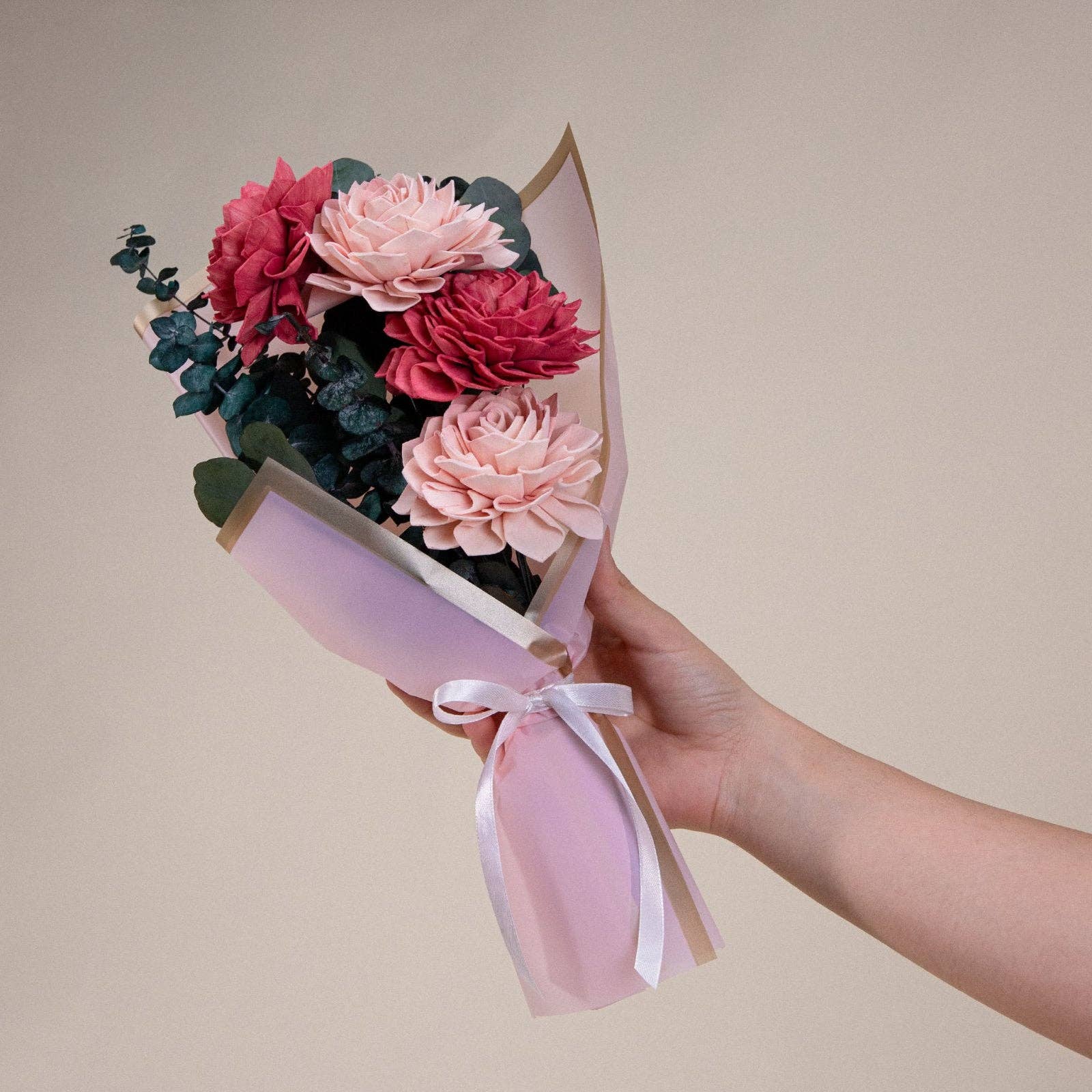 Sola Wood Flowers - Wholesale Artificial Flowers - True Love Finished Bouquet2