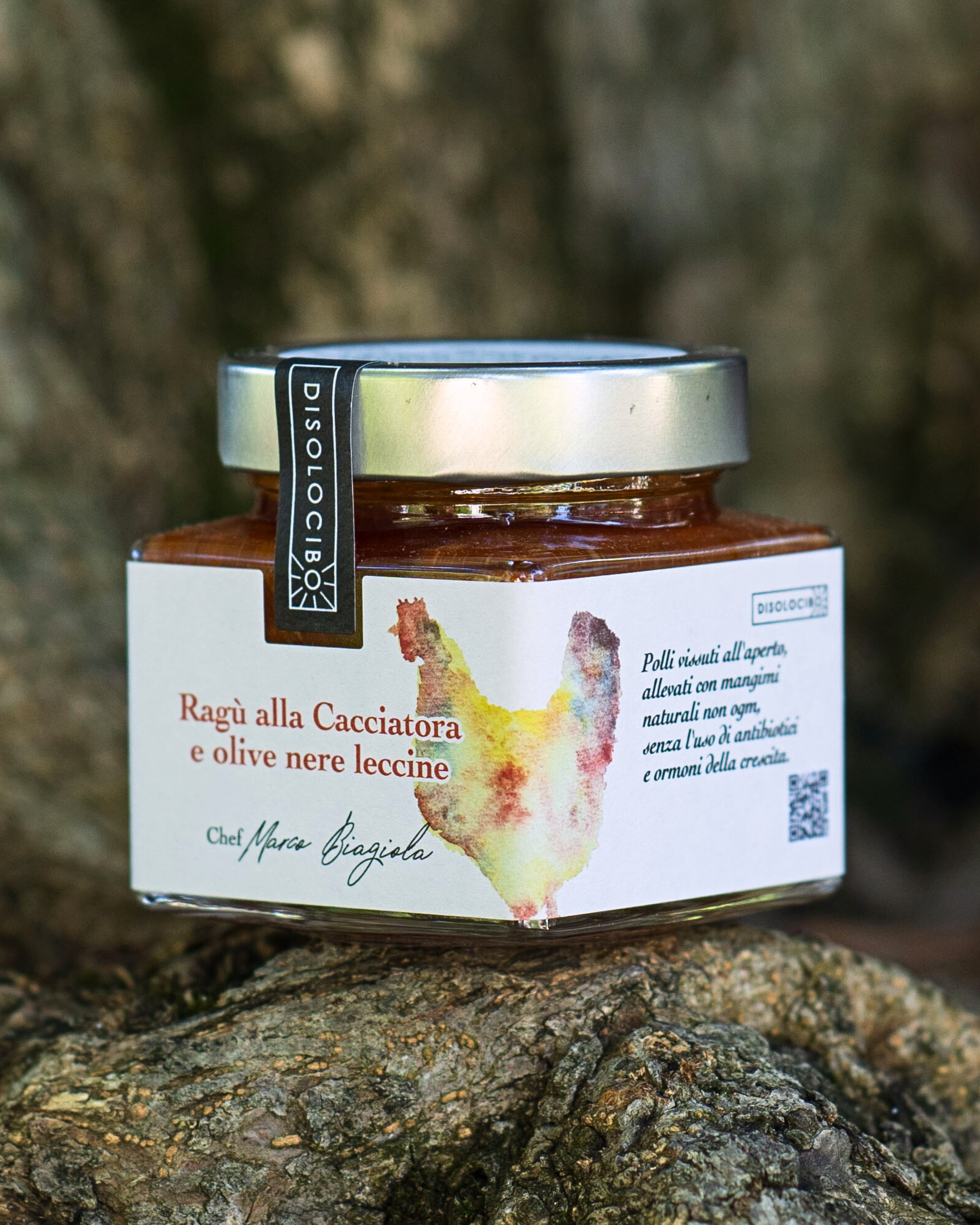 Disolocibo - Vente Sauces pour pâtes - Sauce Cacciatora et olives noires0