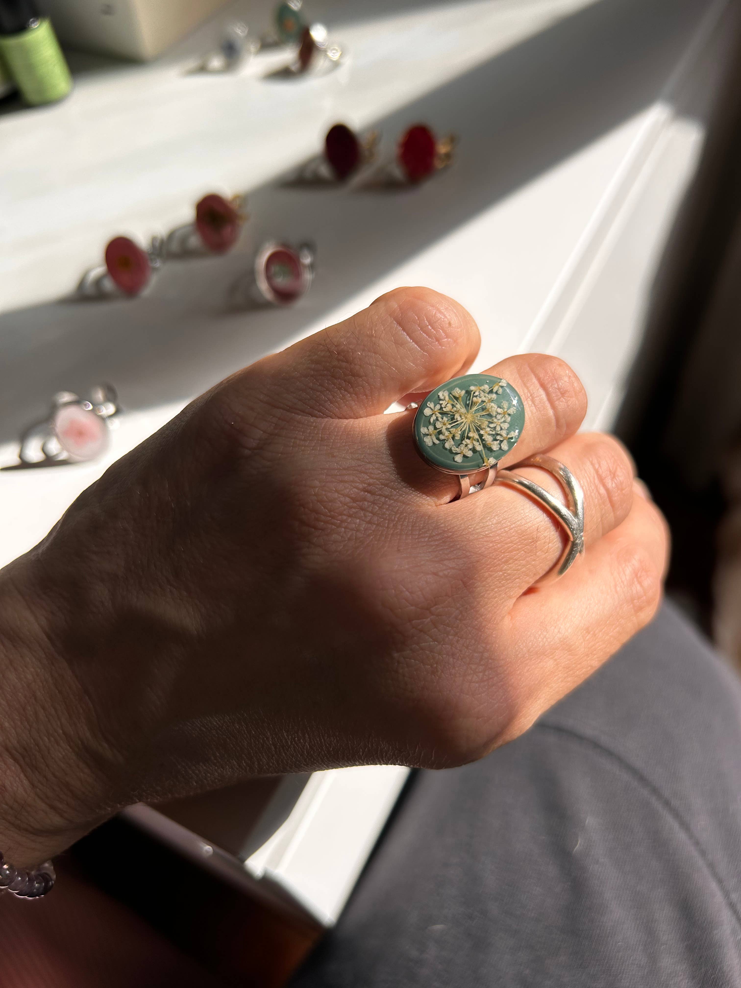 CAMILLE, ART BY NATALIA - Wholesale Band/Stacked Ring - VALENCIA Ring3