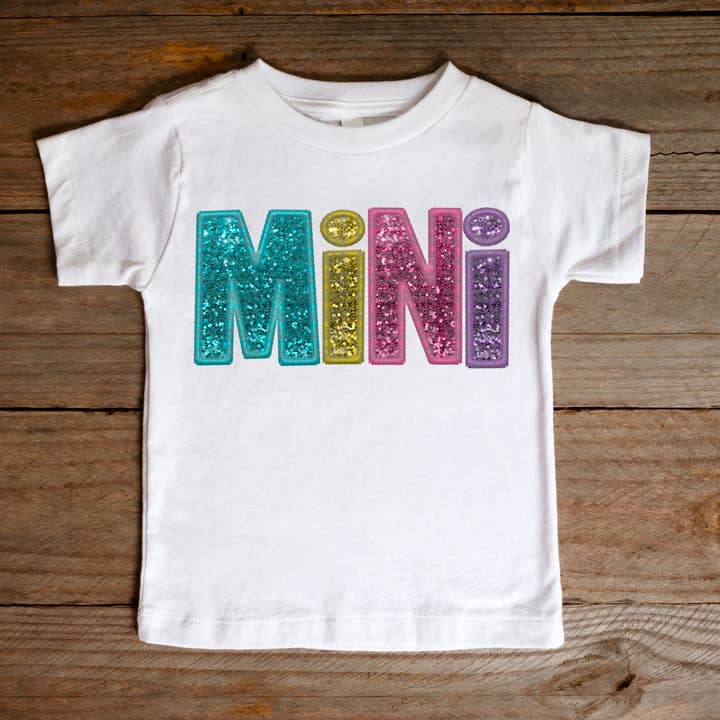 Mini Faux Glitter Stickerei #1158 - DTF Transfer für den Großhandel von Flawless Transfers