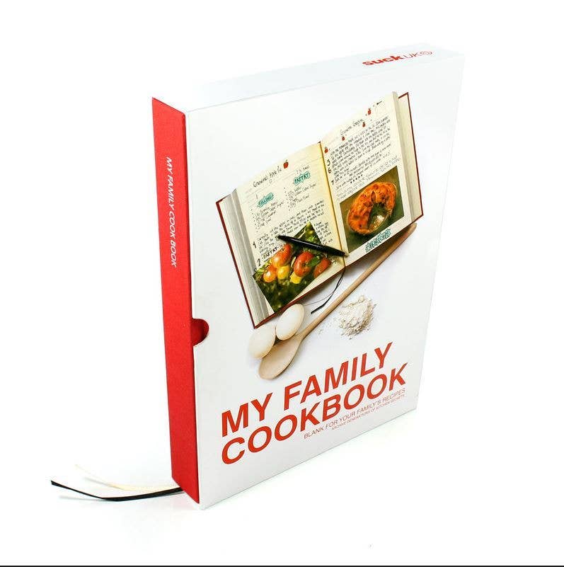 SUCK UK - Vente Cuisine et gastronomie - Livre de cuisine My Family — Livre de cuisine vierge pour recettes familiales4