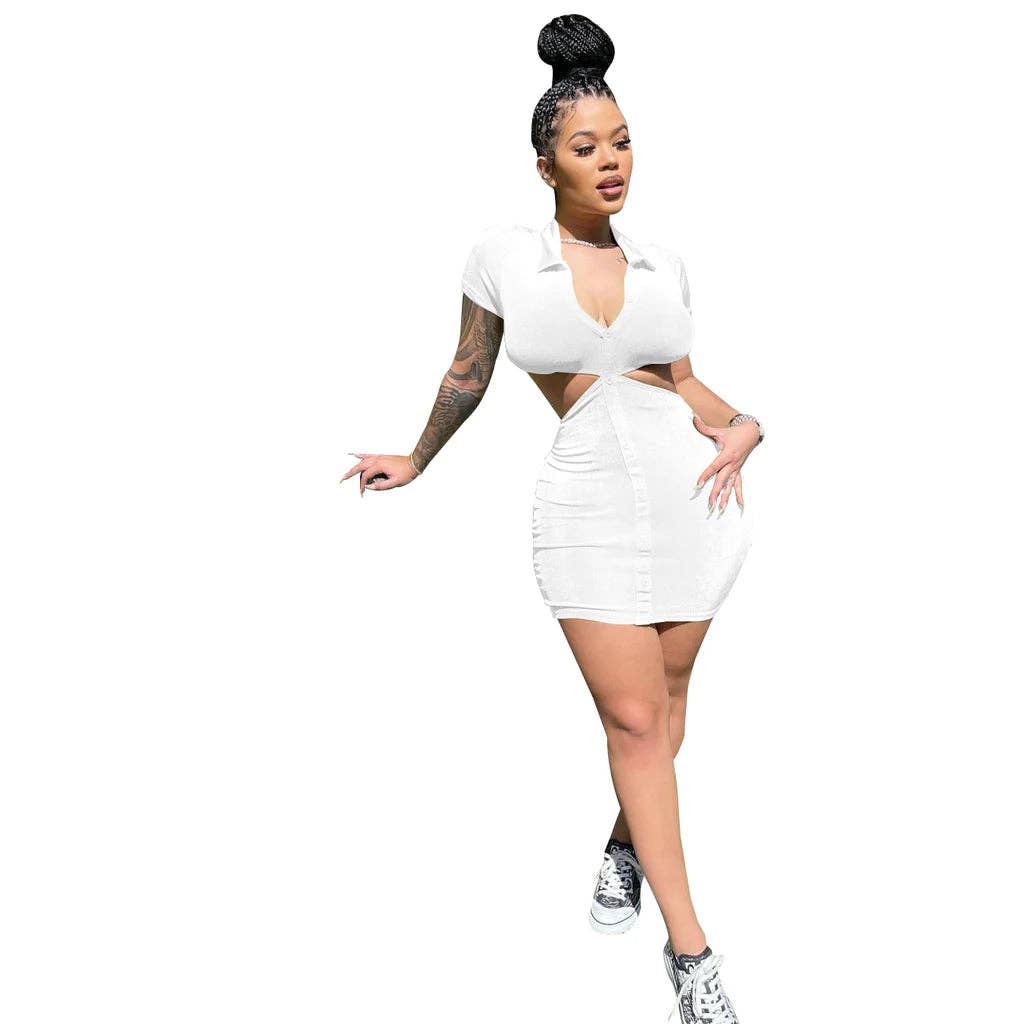 MB Fashion Wholesale - Wholesale Dress - Women's - MB Fashion 4 COLORS  Dress 5243T11