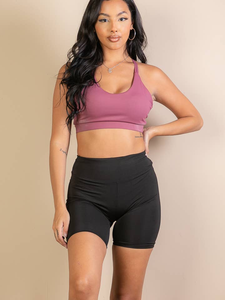 CAPELLA APPAREL - Wholesale Sports Bra - Women's - Criss Cross Back Sports Bra5