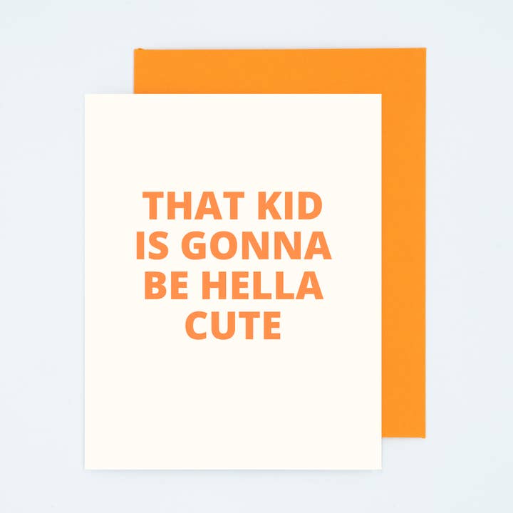 Jk Card Shop - Wholesale Baby Card - Funny Baby Greeting Card0