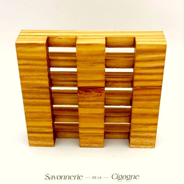 Savonnerie de la Cigogne – Engroshandel Sæbeskål til bad – Sæbeskål i asketræ til Aleppo-sæbe1