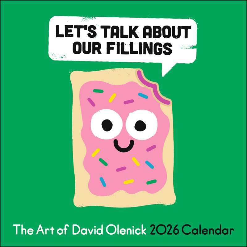 Simon & Schuster - Wholesale Humor Book - Art of David Olenick 2026 Wall Calendar by David  Olenick0