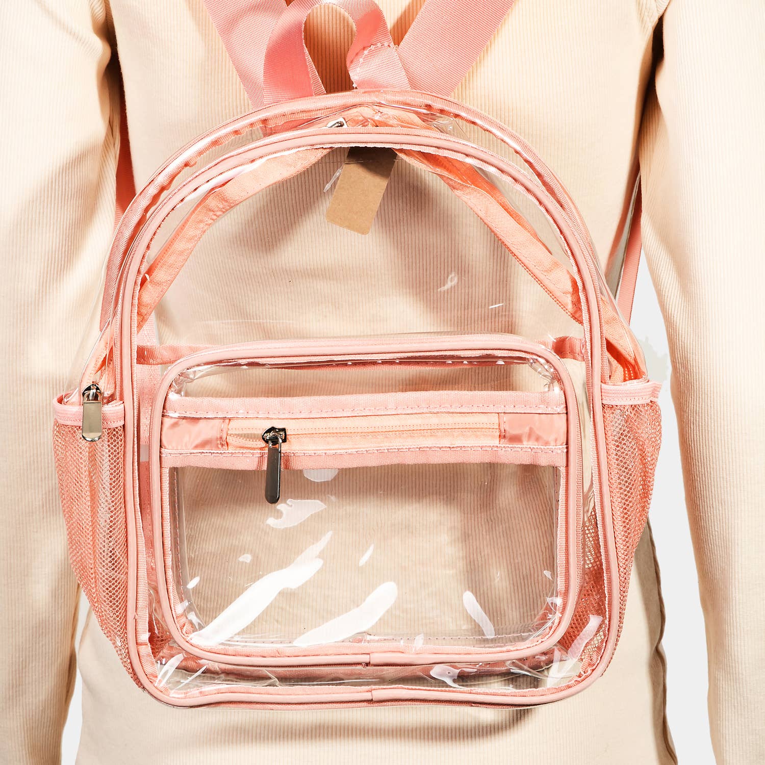 Collections by Fame Accessories - Wholesale Backpack - Women's - Transparent Backpack4