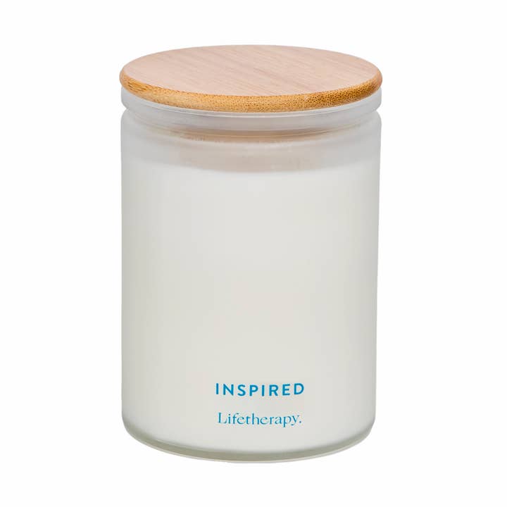 Vela de cera de soja - INSPIRADA 10oz. para venta al por mayor de Lifetherapy
