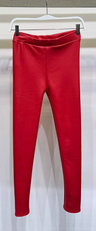 VENTI6 - Wholesale Fashion Leggings - Women's - PU COATED LEGGINGS (50228-PU)26