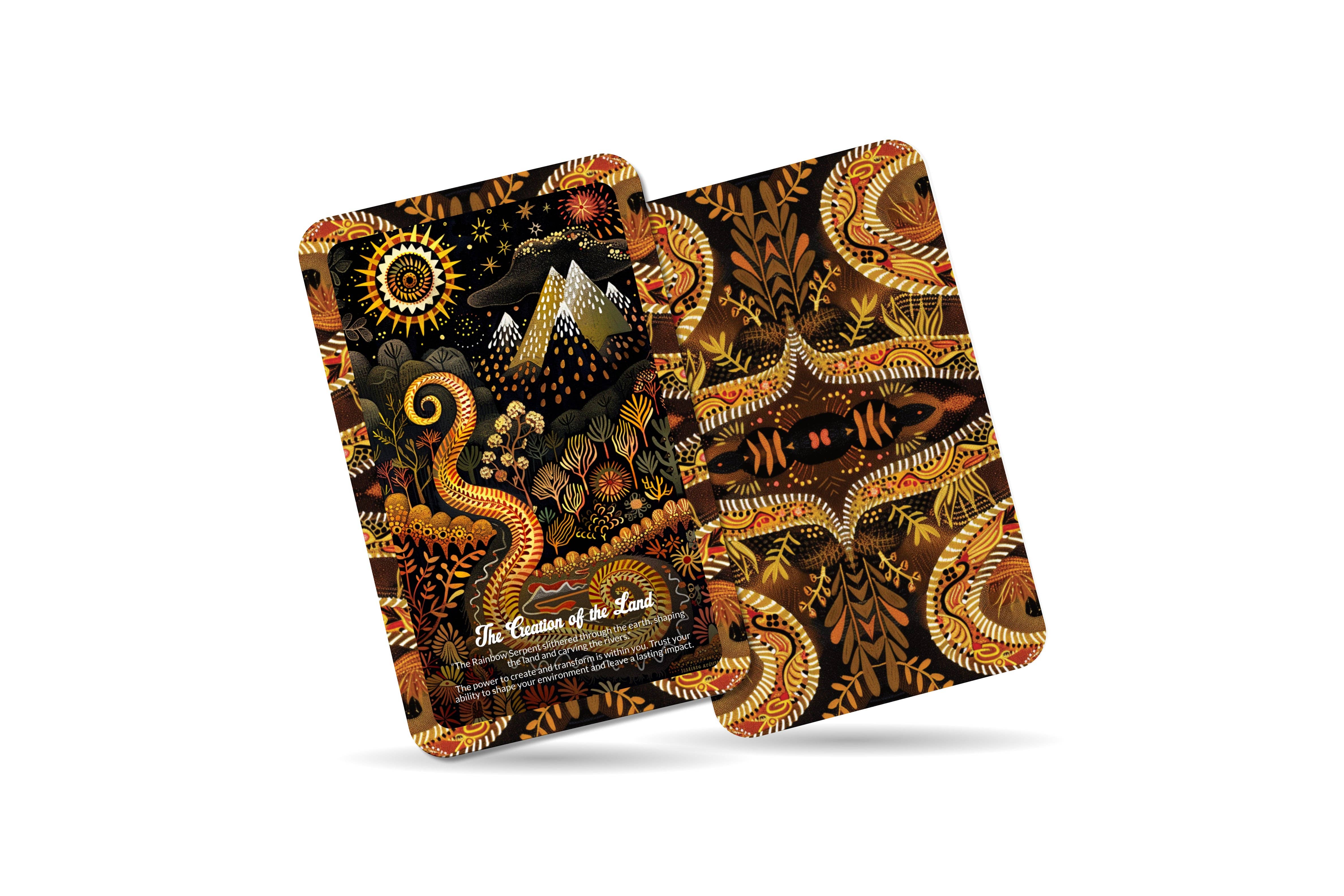 Ibiza Tarot USA - Wholesale Tarot Cards - The Rainbow Serpent - 22 Oracle Cards - Awaken Creation and Sacred Ancestral Energy9