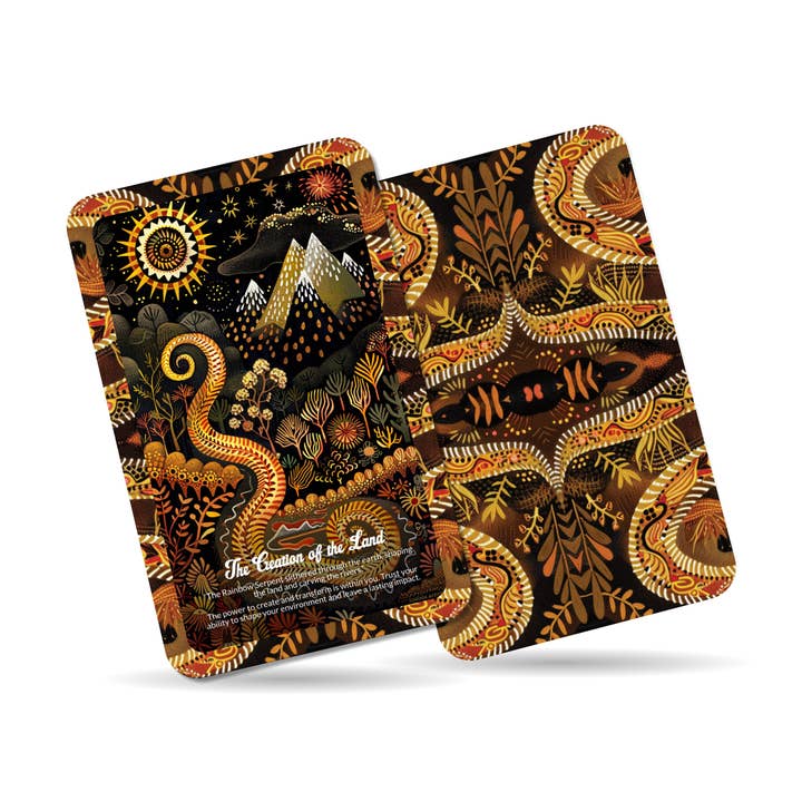 Ibiza Tarot USA - Wholesale Tarot Cards - The Rainbow Serpent - 22 Oracle Cards - Awaken Creation and Sacred Ancestral Energy9