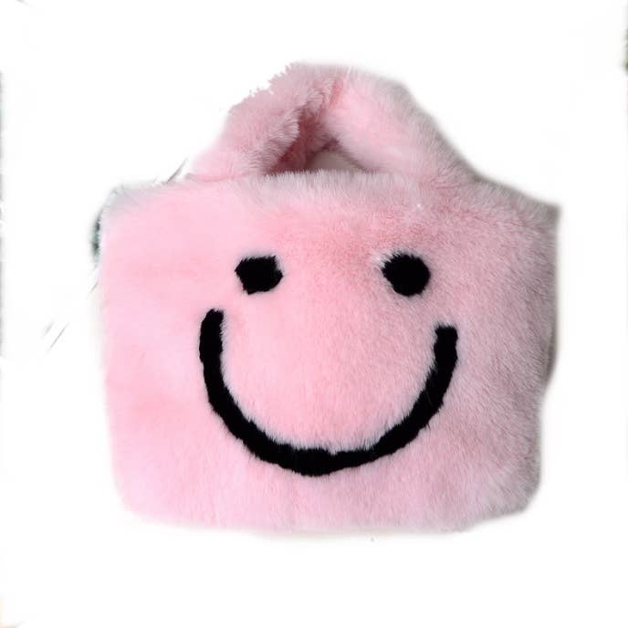Sparkle Sisters by Couture Clips - Wholesale Tote Bag - Kids - Faux Fur Happy Bag
