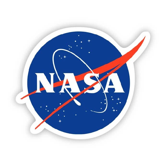Big Moods - Wholesale Sticker - NASA Logo Sticker1