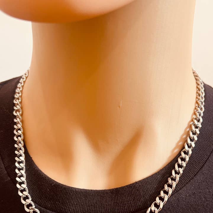 Haus of Monogram - Wholesale Link & chain necklace - Stainless Steel Curb Chain | Heavyweight Street Style0