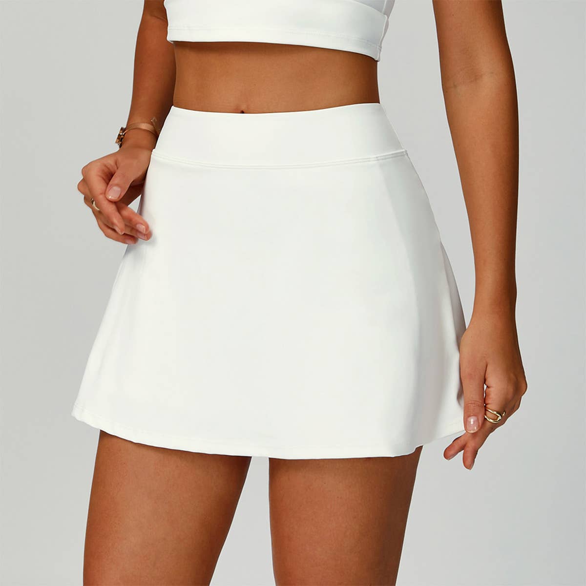Crave by FW - Wholesale Athletic Skirt - Women's - A Line Tennis Golf Skirt with Short and Pockets1
