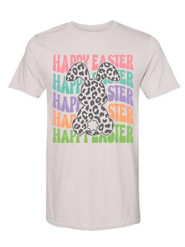 Happy Easter Graphic t-shirt voor wholesale door Sew Unique