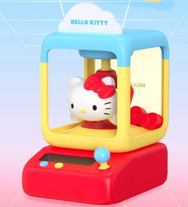 K-Wonderland - Venta al por mayor Figura de juguete - Niños - Figuras Sanrio Mini Máquina de Garra – Serie con Luz y Giro6