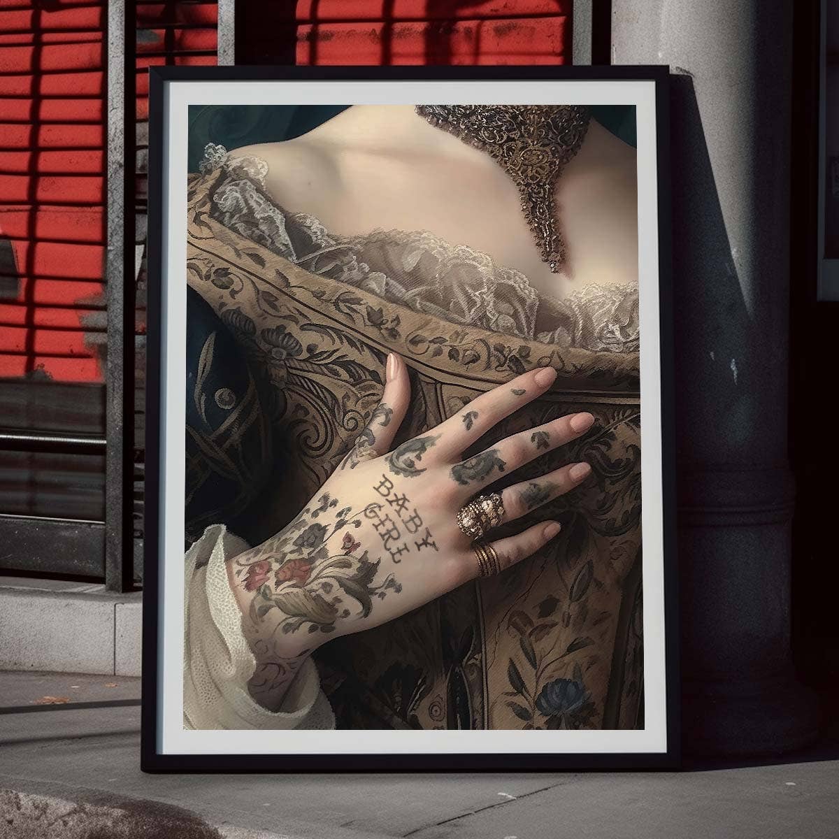 Dikhotomy - Wholesale Art Print - Impresión artística de niña bebé1