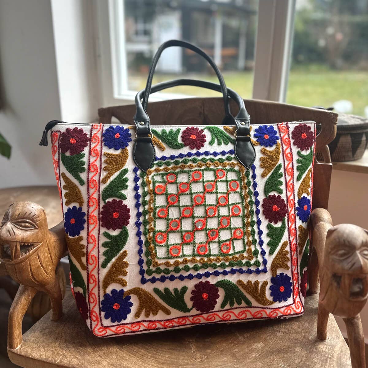 kikooni - Wholesale Weekender Bag - Women's - XL Weekender "Orange Check"8