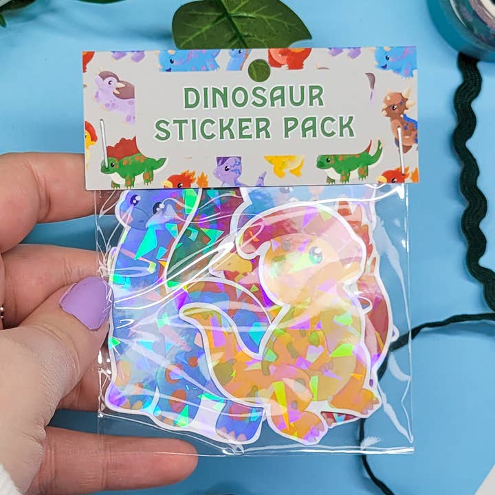 Dinosaur Sticker pack for wholesale by Okupoku
