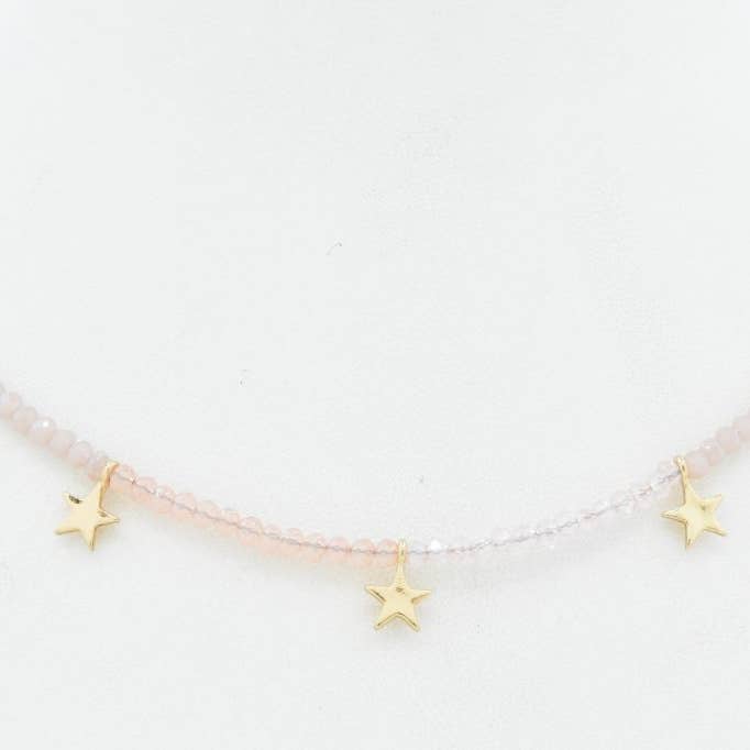 RAS-DE-COU ROSE FONCÉ pour la vente par Meghan Browne Style