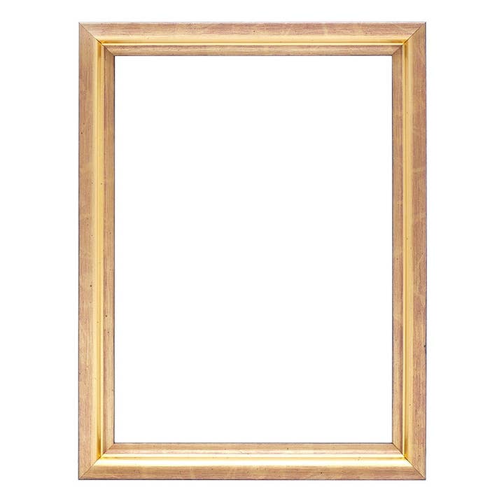 Gold Wood Picture Frame for wholesale by Print Frame Box