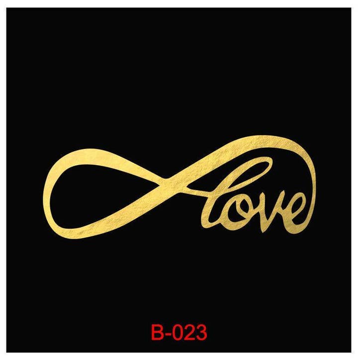 My Wholesale Warehouse - Wholesale Temporary Tattoo - Love Island Inspired Summer Festival and Beach Holiday Metallic Tattoos5