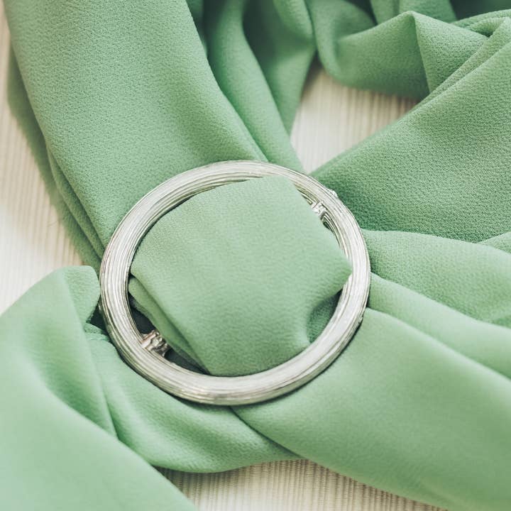 House of Morgan Pewter - Wholesale Scarf - Women's - Scarf Ring - Tree Branch - Scarves Jewelry2