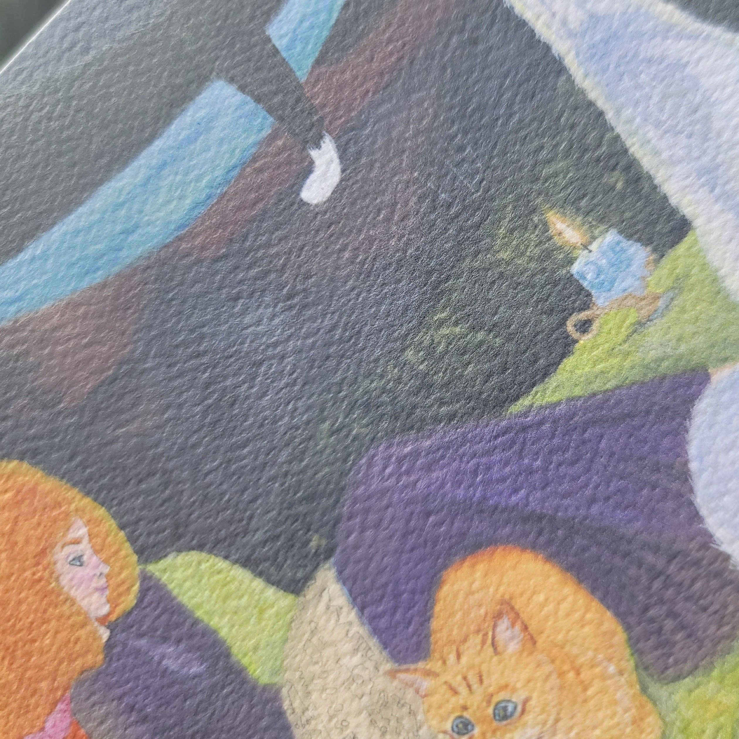 Mira Eagle Creations - Wholesale Everyday Greeting Card - Witchy Winter Cuddles Card4