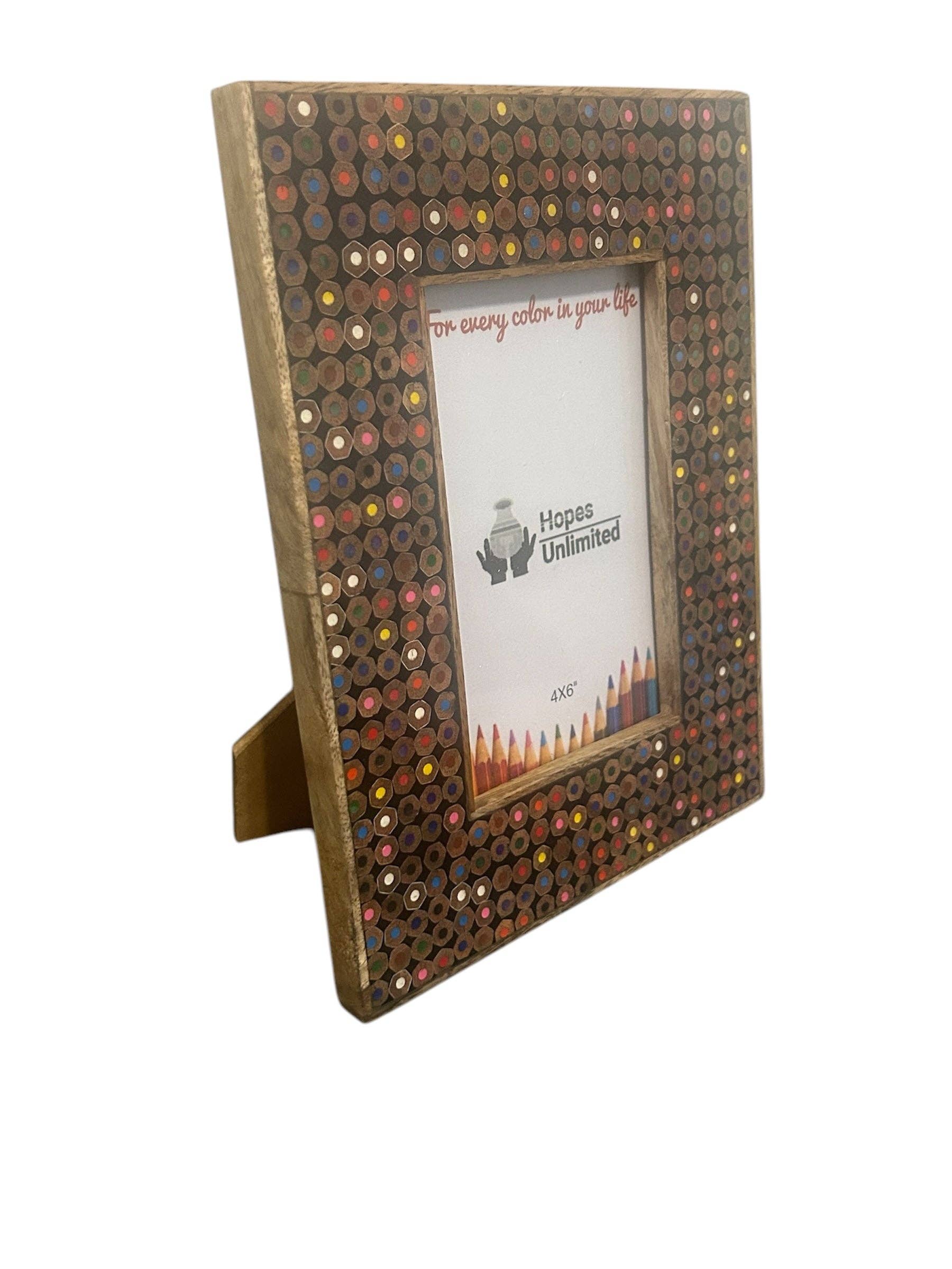 Hopes Unlimited - Wholesale Picture Frame - Recycled Pencils Picture Frame2