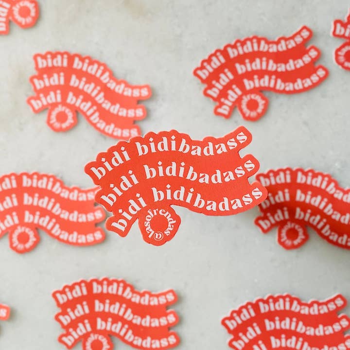 Las Ofrendas - Wholesale Sticker - Bidi Bidi Badass vinyl Inspirational Sticker