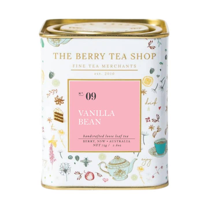 NO. 09 VANILLA BEAN for wholesale by The Berry Tea Shop