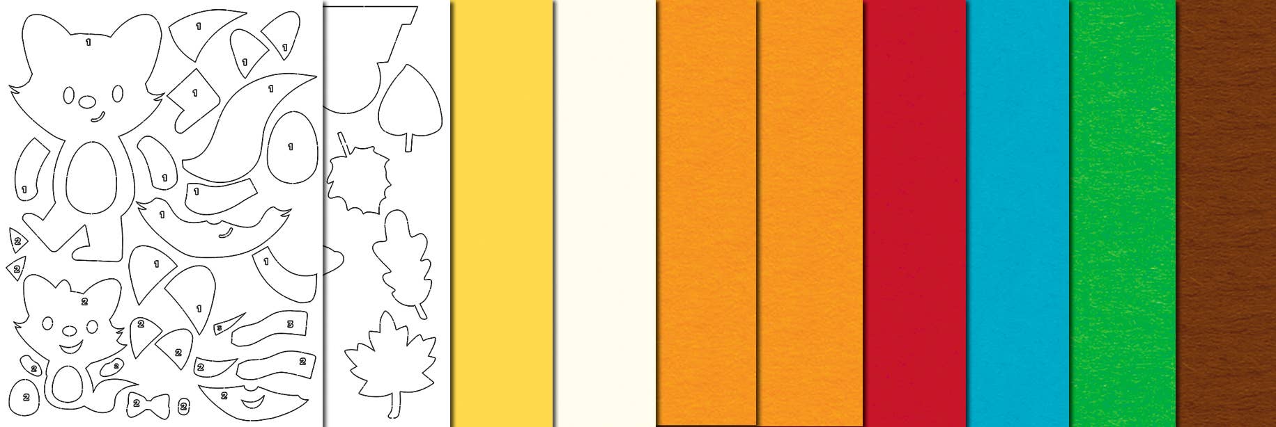 URSUS® / Buntpapierfabrik Ludwig Bähr GmbH & Co. KG – wholesale DIY craft kit – “Autumn Joy” window picture5