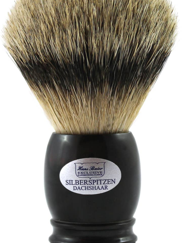 Barberkost ægte horn mørk for engroshandel hos Hans Baier Exklusive