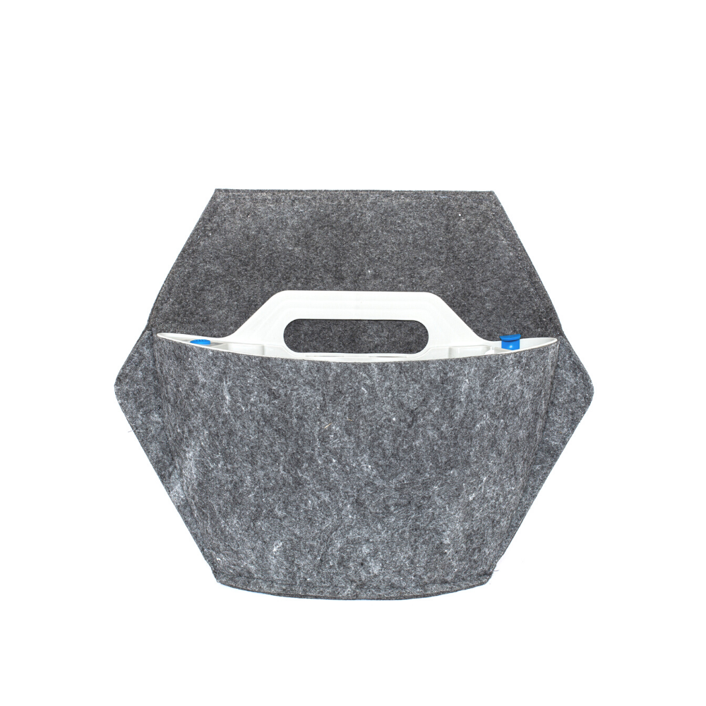 CitySens - Wholesale Wall Planter - Automatic watering wall planter with grey textile cover0