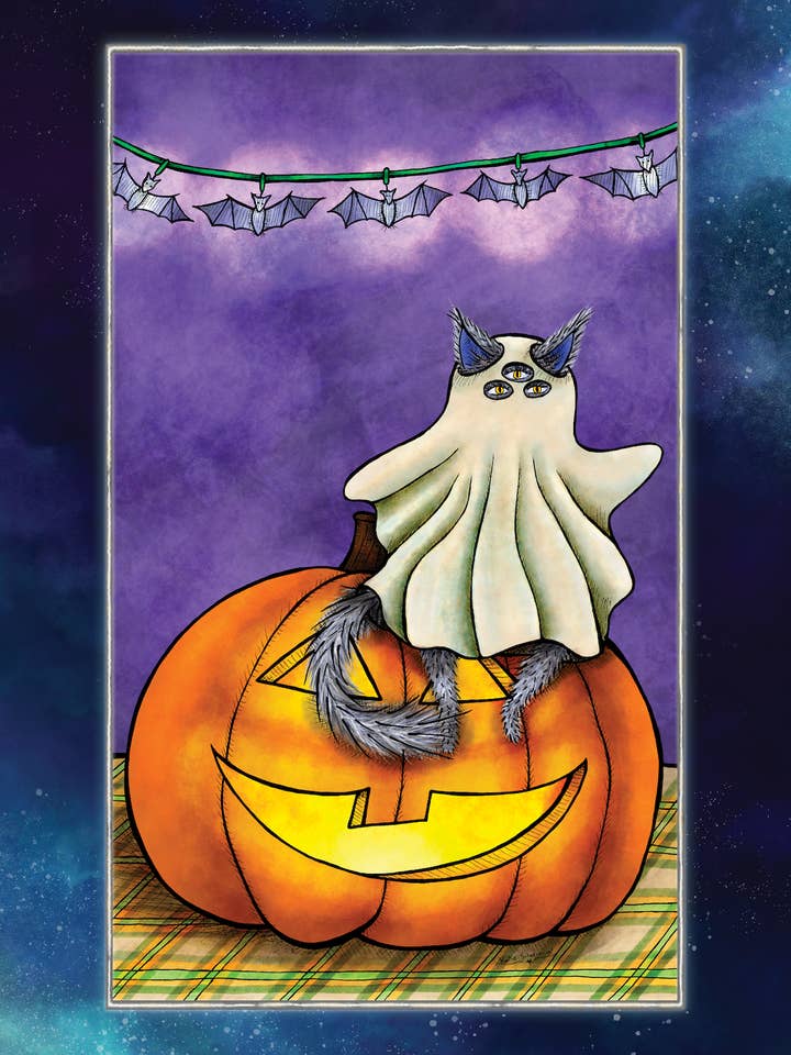 Trick or Squeak! | 11x17 Art Print for wholesale by PepTalk Productions, LLC