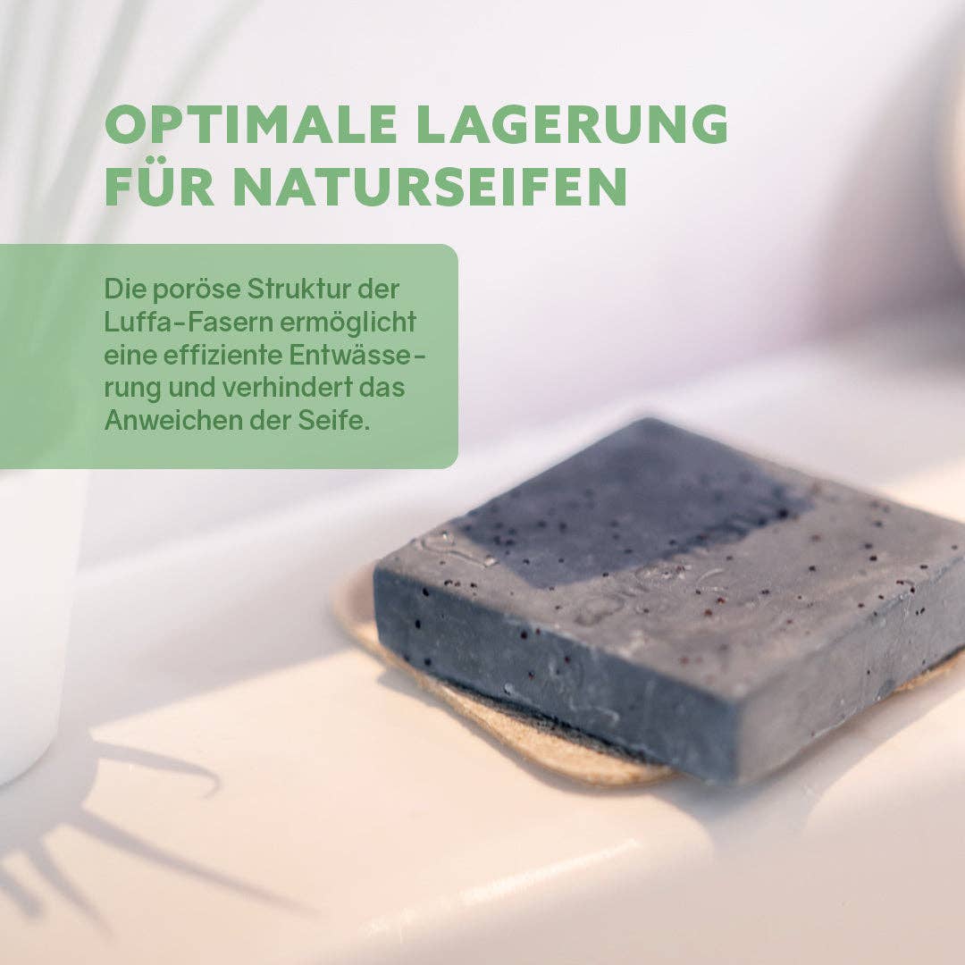 puremetics GmbH - Wholesale Badpuff/badspons - zeepbakje van loofah (sponscourgette)2