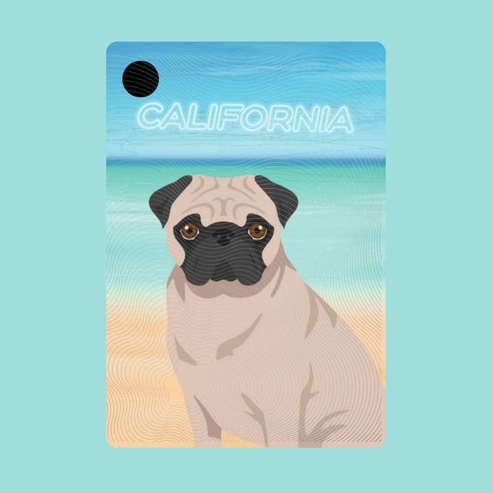 Mopshond Sleutelhanger, Aangepast Souvenir voor wholesale door Prime Shiba