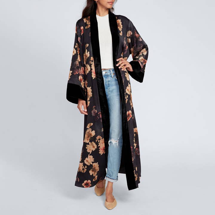 KIM+ONO - Wholesale Kimono - Women's - Azumi Long Kimono Wrap2