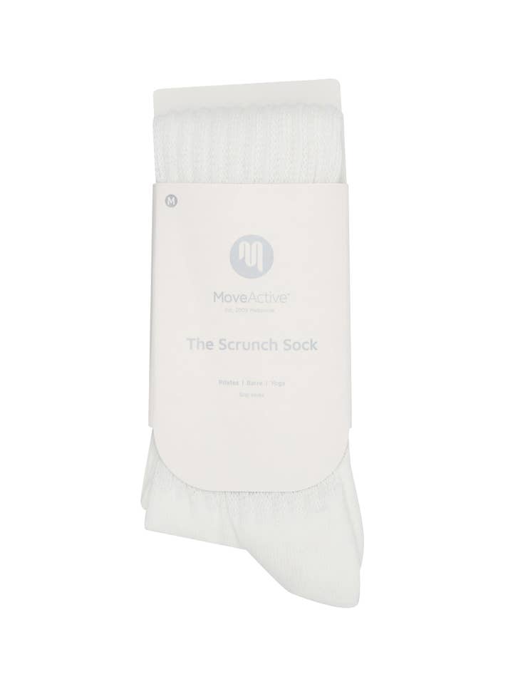 MoveActive – wholesale Socks – Women's – Scrunch Non Slip Grip Socks - French Navy Stripe High4