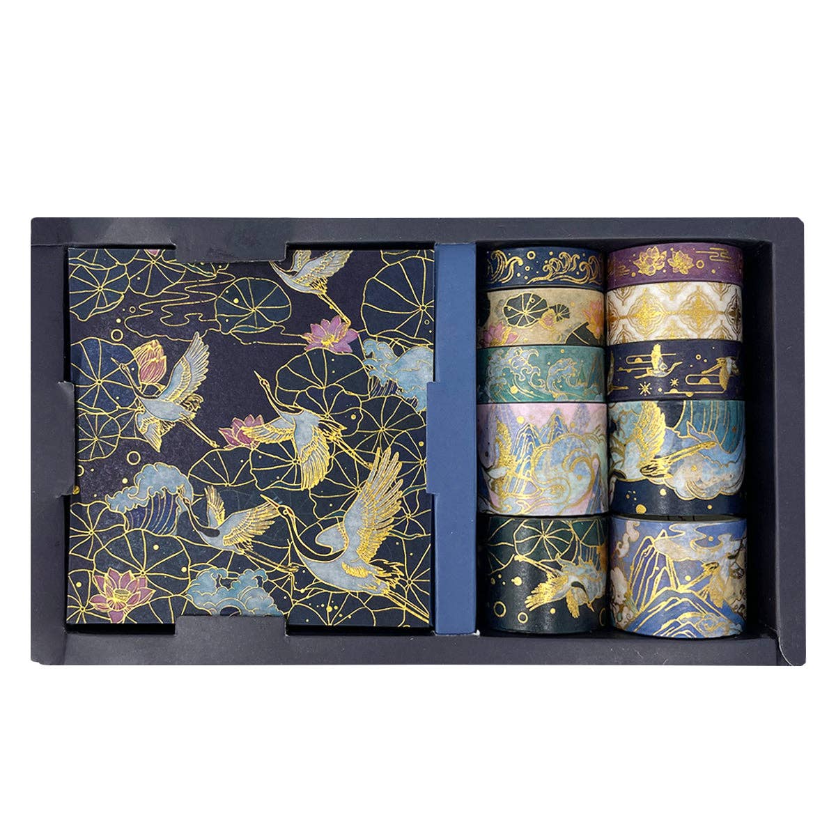 Wrapables.com - Wholesale Washi Tape - Wrapables Decorative Gold Foil Washi Tape and Sticker Set72