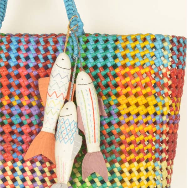 Opah Fish Handmade Ornament by Afghan Refugees for wholesale by Silaiwali