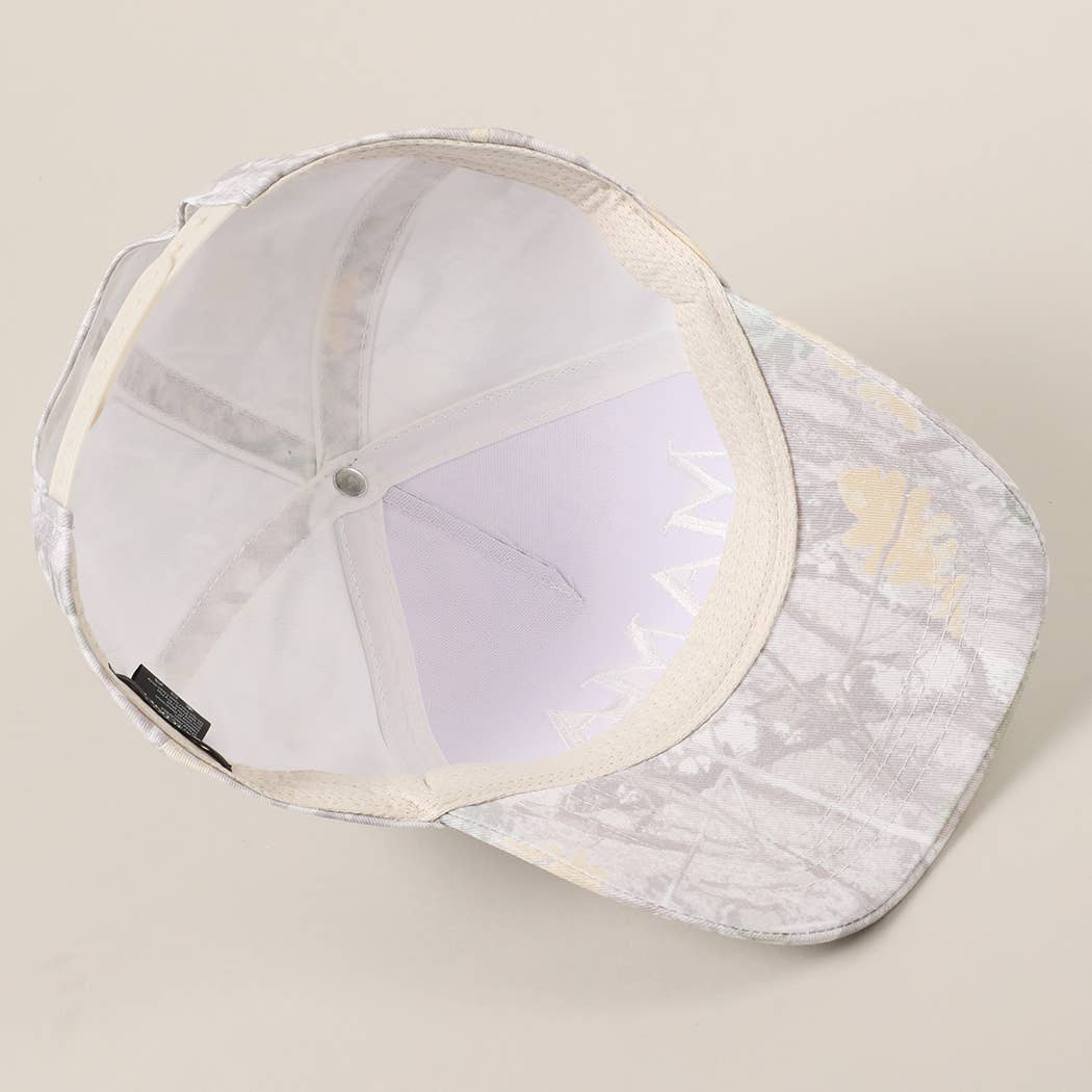 CAMOUFLAGE BEIGE Casquette Trucker Camouflage Nature Brodée MAMA en vente sur Faire5