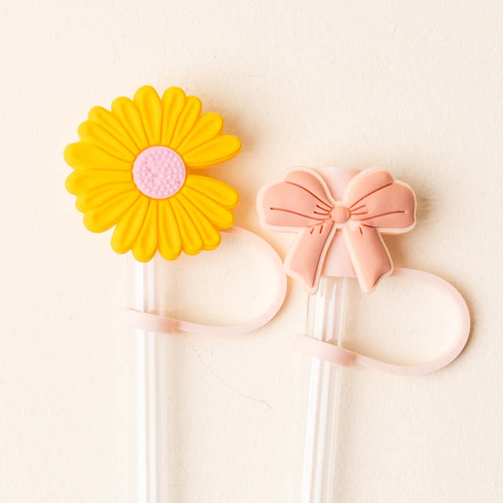 The Darling Effect - Wholesale Drinking Straw - Straw Topper Set-Tutti Frutti